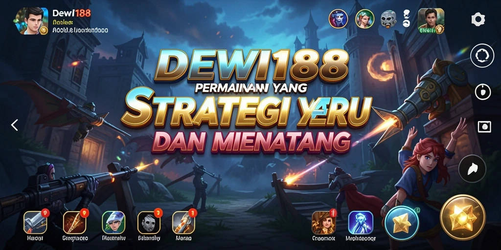 Tampilan gameplay DEWI188 yang menarik dengan elemen strategi.