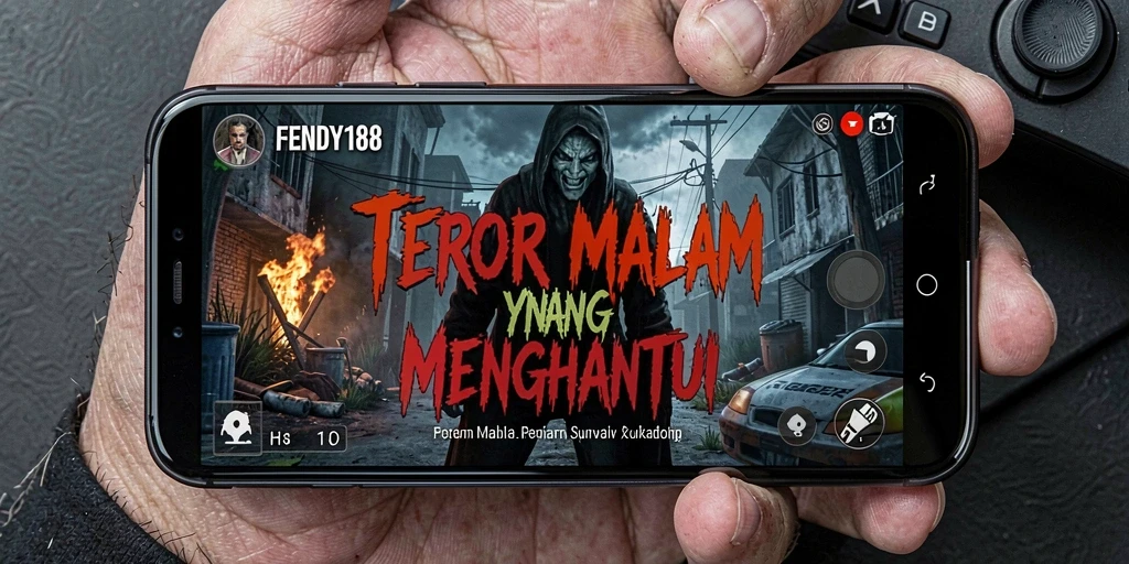 Gameplay mencekam dalam FENDY188 dengan suasana yang menakutkan.