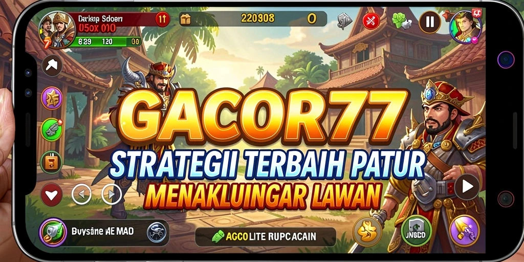 Gameplay seru GACOR77 dengan berbagai strategi menantang.