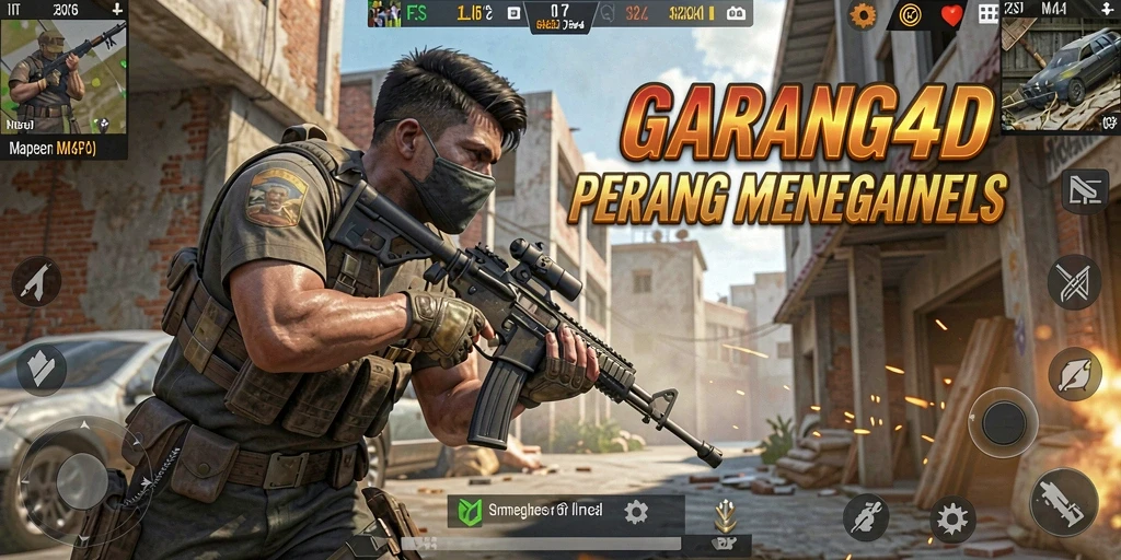 Screenshot GARANG4D menampilkan aksi perang intens dan grafik memukau.