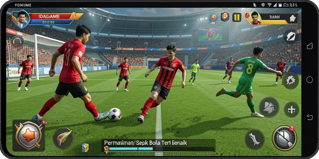 Tampilan gameplay IDAGAME yang menarik dan seru.