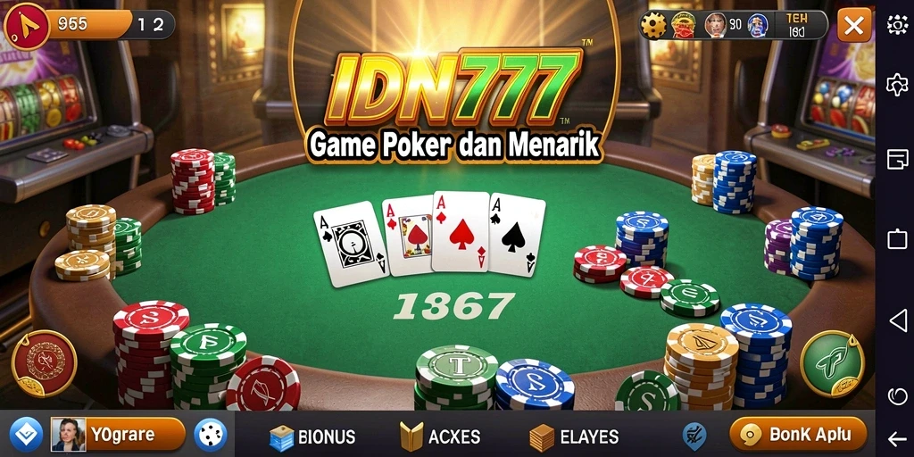 Screenshot gameplay IDN777 yang menarik dan seru.