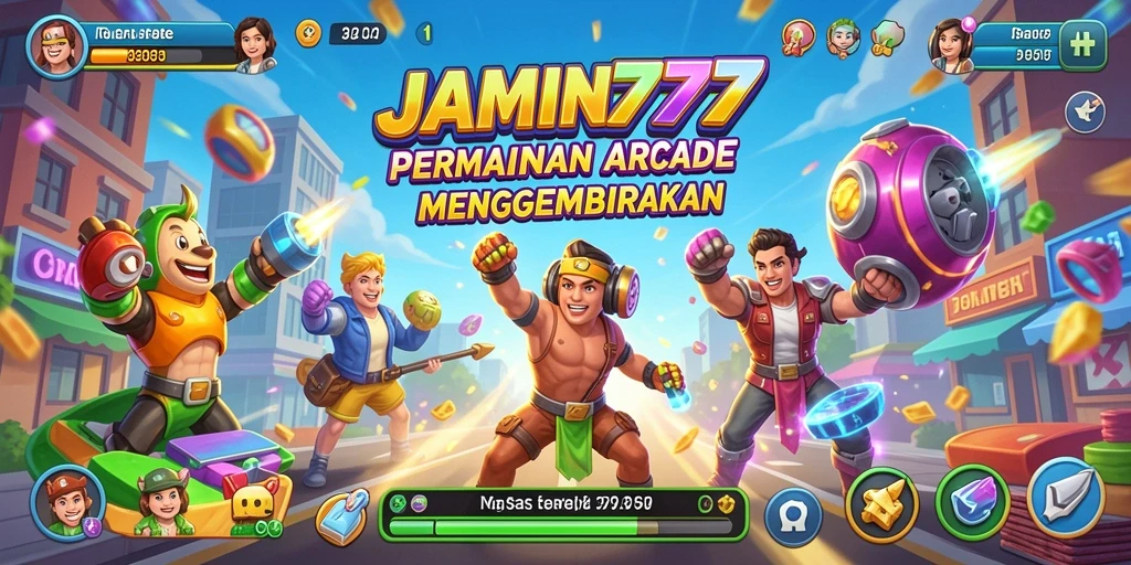 Tampilan gameplay seru dari JAMIN777 yang menantang.
