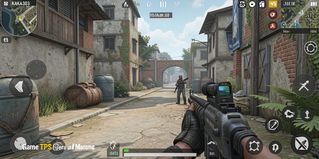 Tampilan gameplay seru dari KAKA303 dengan aksi menegangkan.