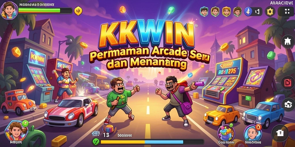Tampilan gameplay seru dari KKWIN yang menggugah semangat bermain.