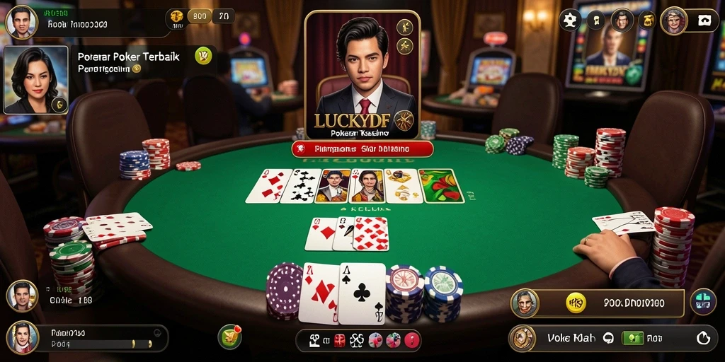 Tampilan permainan LUCKYDF yang menarik dan penuh aksi.