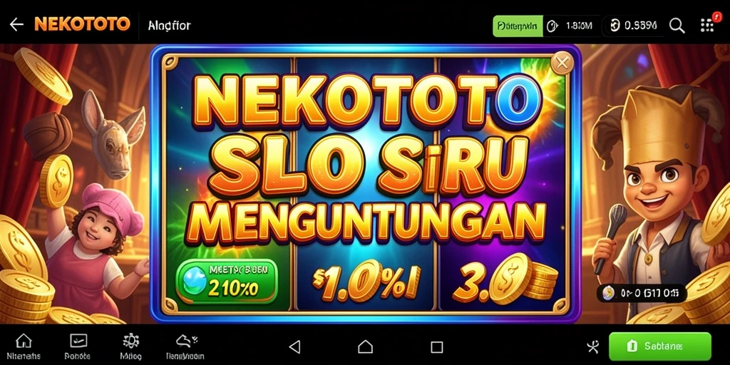 Screenshot dari gameplay Slot yang seru dan menguntungkan.