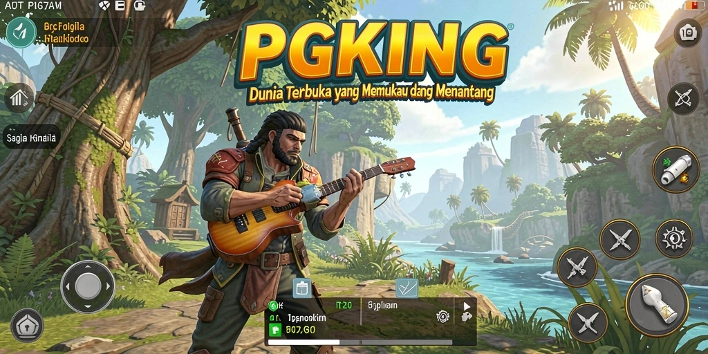 Gameplay menakjubkan di dunia terbuka PGKING yang luar biasa.