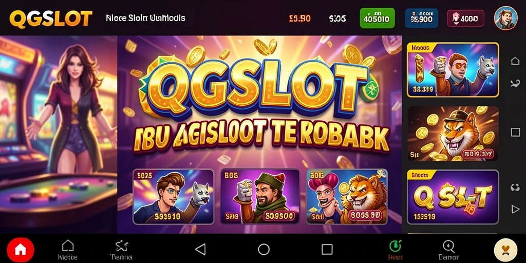 Tampilan permainan Slot yang seru dan menarik di QQSLOT.