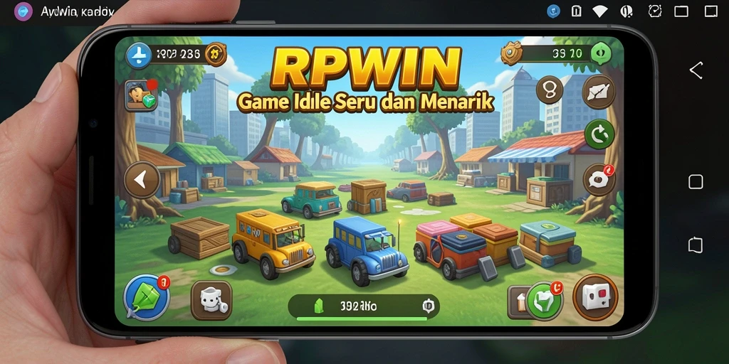 Tampilan gameplay utama <strong>RPWIN</strong> yang menarik dan interaktif.
