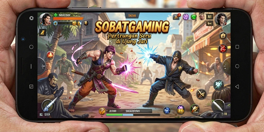 Gameplay Fighting yang mengasyikkan dan penuh aksi dari SOBATGAMING.